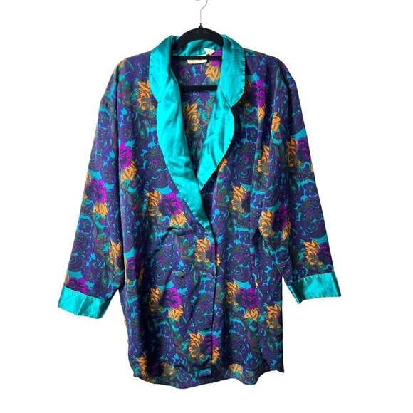 Victoria’s Secret‎ gold label vintage paisley print sleep top women’s large - Picture 1 of 8